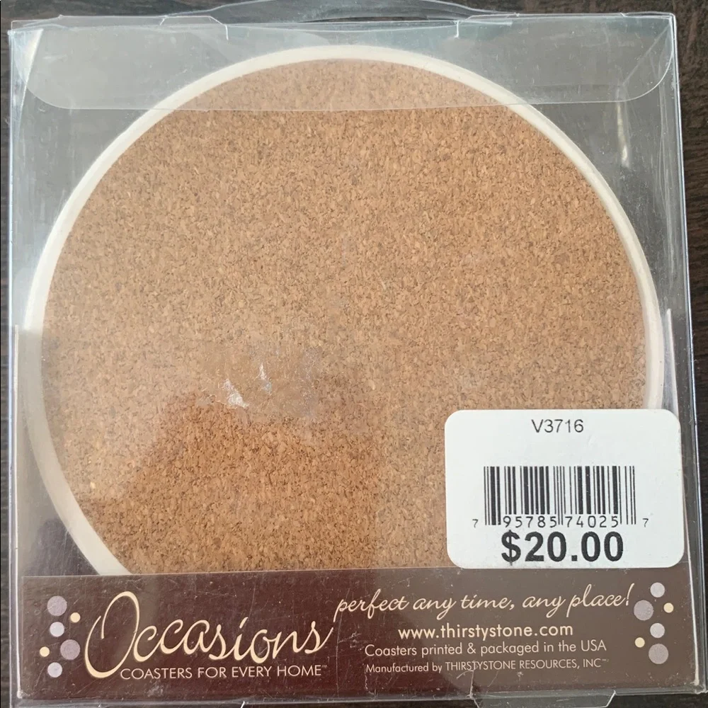 Floral Decorative Coasters - Multicolor